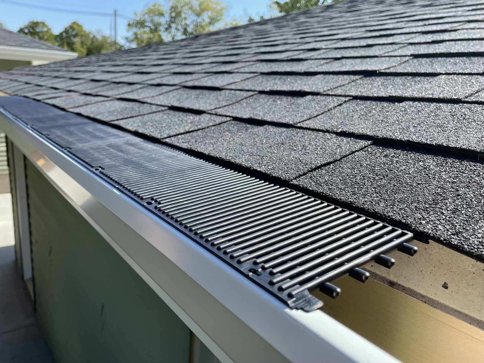 Schmidt Contracting gutter guard installation in Wisconsin